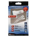 Nabíjačka telefónu Compass 07683 USB 3in1 (micro USB, iPhone, USB C) do autozapalovača