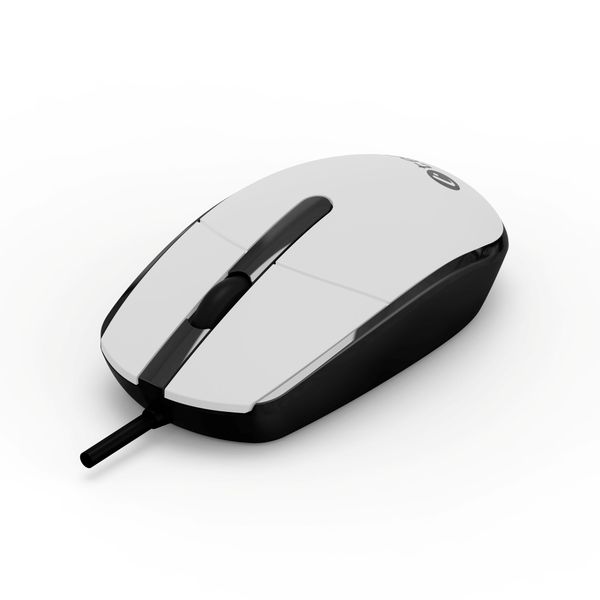 Myš C-TECH WM-10, černobílá, USB
