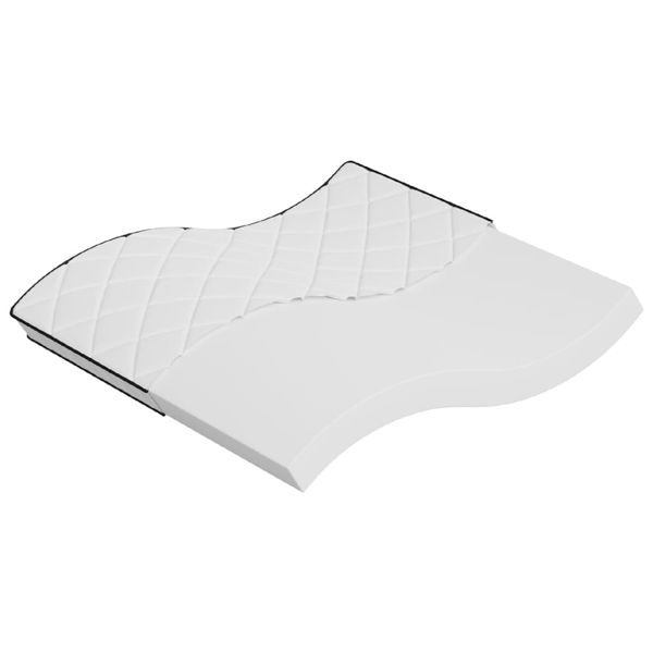 vidaXL Penový matrac stredne mäkký 200x200 cm