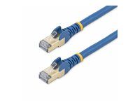 Category 6A - 26AWG (6ASPAT150CMBL) - Patch kábel - RJ-45 (M) do RJ-45 (M) - 1.5 m - STP - CAT 6a - lisovaný, prevedenie bez hrbolkov - modrá