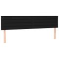 vidaXL Posteľný rám boxspring s matracom čierny 180x200 cm látka