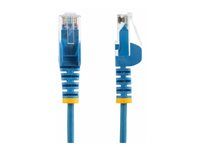 Kábel - modrý štíhly CAT6 patch kábel 1,5 m - N6PAT150CMBLS