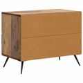 vidaXL Nočný stolík Staré drevo 62 x 34,5 x 47,5 cm Kompozitné drevo