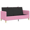 vidaXL Sofa s úložným priestorom Ružová 172 x 78 x 87 cm Polyester
