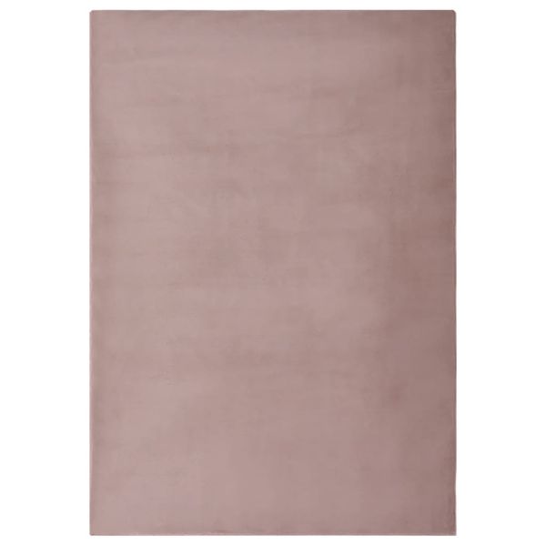 vidaXL Koberec umelá králičia kožušina 200x300 cm staroružový