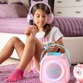 Bluetooth Karaoke set mikrofón a reproduktor KidsVoice Pink