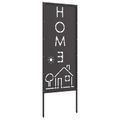 vidaXL Záhradná clona na súkromie Rezací Čierna 50 x 140 cm