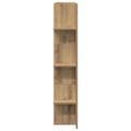 vidaXL TV skrinka 152 x 22 x 113 cm dub artisan Kompozitné drevo