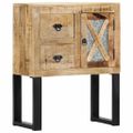 vidaXL Komoda 60x30x76 cm masívne mangovníkové drevo