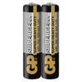 Zinko-uhlíková batéria GP Supercell R03 (AAA), 2 ks