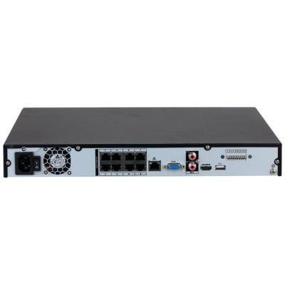 Dahua NVR4208-8P-4KS3 NVR, 8xIP, 8Mpix, 80Mbps, H.265+, 1x HDD, 4K-HDMI, 1x LAN + 8x PoE