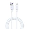 Devia kábel Shark EC306 USB - USB-C 1,5 m 5A biela