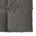 vidaXL Prikrývka na celý rok 240 x 260 cm 4 ročné obdobia Svetlosivá