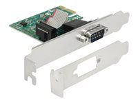 Sériový adaptér - PCIe 2.0 nízky profil - RS-232 x 1