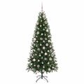 vidaXL Umelý vianočný stromček Zelená 180 cm PE a PVC