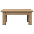 vidaXL Konferenčný stolík Artisan Dub 100x60x42 cm Konštrukčné drevo