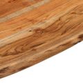 vidaXL Kúpeľňová doska 60x60x2,5 cm štvorec akáciový masív
