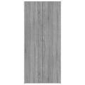 vidaXL Botník sivý dub sonoma 80x35,5x180 cm spracované drevo