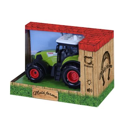 Traktor so zvukom a svetlom 14 cm
