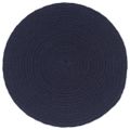 vidaXL Prestierania 4 ks námornícke-modré 38 cm bavlnené okrúhle