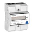 Elektromer 3F na DIN lištu trojfázový VIRONE EM-6 digitálny, RESET