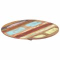 vidaXL Okrúhla stolová doska 40 cm, 15-16 mm, recyklovaný masív