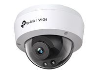 Sieťová bezpečnostná kamera - kupola - vandal / waterproof - farebný (Deň a noc) - 3 Mpix - 2304 x 1296 - úchyt M12 - pevné ohnisko - LAN 10/100 - H.264, H.265, H.265+, H.264+ - DC 12 V