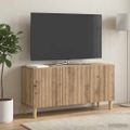 vidaXL TV skrinka 99 x 34,5 x 50 cm Dub artisan Kompozitné drevo