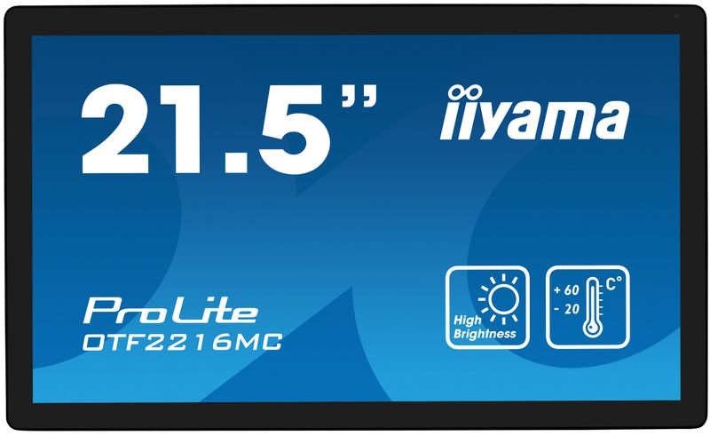 22'' iiyama OTF2216MC-B1: FHD, 10P, outdoor