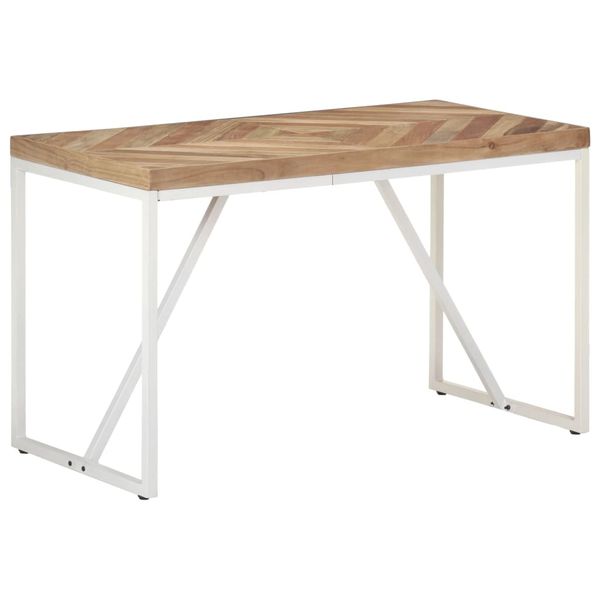 vidaXL Jedálenský stôl 120x60x76 cm akáciový a mangovníkový masív