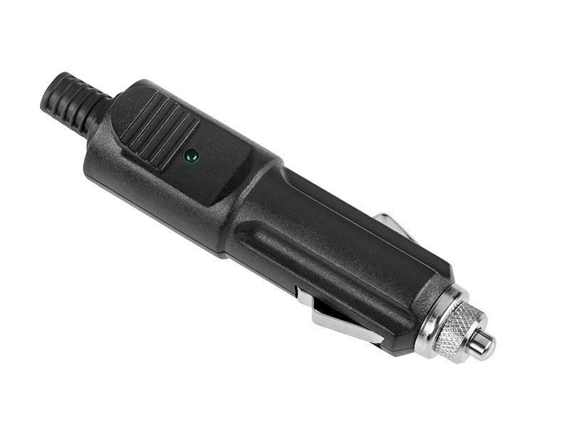Konektor do auto zapalovača Compass 07409 12V / 24V s poistkou