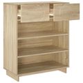 vidaXL Skrinka na topánky 73 x 38 x 87,5 cm Spracované drevo