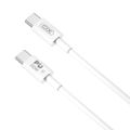 XO kábel NB-Q190A PD USB-C - USB-C 1,0m 60W biela