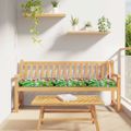 vidaXL Vankúš na palety Kvetinový Tropická džungle 200 x 40 x 8 cm