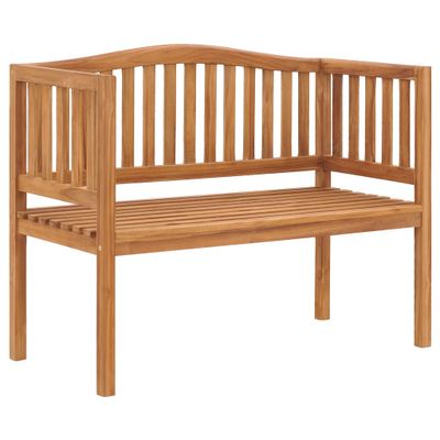 vidaXL Záhradná lavička 120 cm, tíkový masív