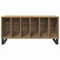 vidaXL Skrinka na gramofónové platne dub artisan 100 x 38 x 48 cm