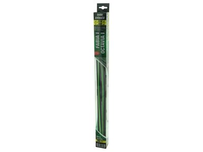 Ploché stierače COMPASS FLAT SET 530+480 mm GREEN OCT I/FAB I