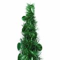 vidaXL Rozkladací umelý vianočný stromček, zelený 150 cm, PET