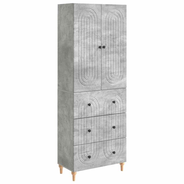 vidaXL Sada skríň 2 pcs 66 x 34,5 x 90 cm Kompozitné drevo