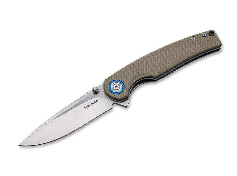 Magnum 01SC007 Rekin vreckový nôž 8,1 cm, hnedá, G10