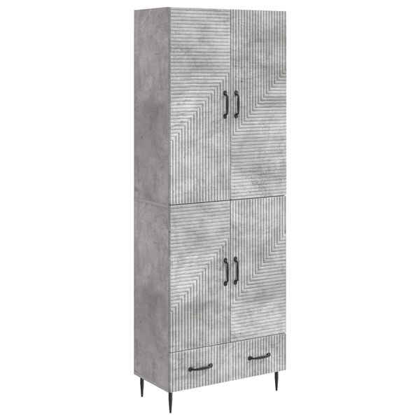 vidaXL Sada skríň 2 pcs 66 x 34,5 x 95 cm Kompozitné drevo