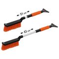 Škrabka s košťaťom ORANGE teleskopická 51 - 63 cm