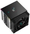DEEPCOOL chladič AK620 Digital SE / 2x120mm fan / 6x heatpipes / pro Intel i AMD/ digitální display / černý Chladic, pro CPU, pro Intel i AMD, socket 1851, 1700, 1200, 115x, AM5, AM4, 260W TDP, 2× 120mm ventilátor, 6 heatpipe, digitální