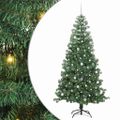 vidaXL Vianočný stromček Zelená 240 cm PVC