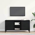 vidaXL TV skrinka 102 x 35 x 50 cm Čierny dub Kompozitné drevo