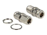 Adaptér N jack na N jack panel-mount