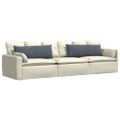 vidaXL Vankúše na pohovku 2 pcs Tmavo šedá 120 x 40 cm