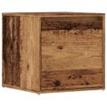 vidaXL Box Zásuvka Old Wood 40,5x40x40 cm Engineered Wood