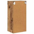 vidaXL Závesná skrinka Staré drevo 40 x 29,5 x 80 cm Kompozitné drevo