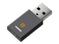 Logitech Unifying + Audio Receiver UC - Bezdrôtový rádiový prijímač pre slúchadlá s mikrofónom, myš, klávesnica - pre UC Zone Wireless Plus; Zone Wireless Plus UC; Zone Wireless Plus